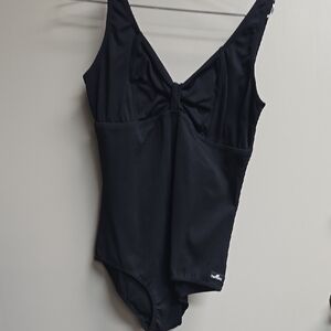 Black One-Piece Swimsuit